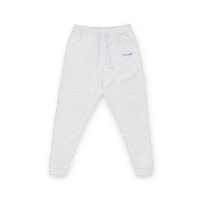 🩶 VANTA Essential Sweatpants — Grey/Blue Edition